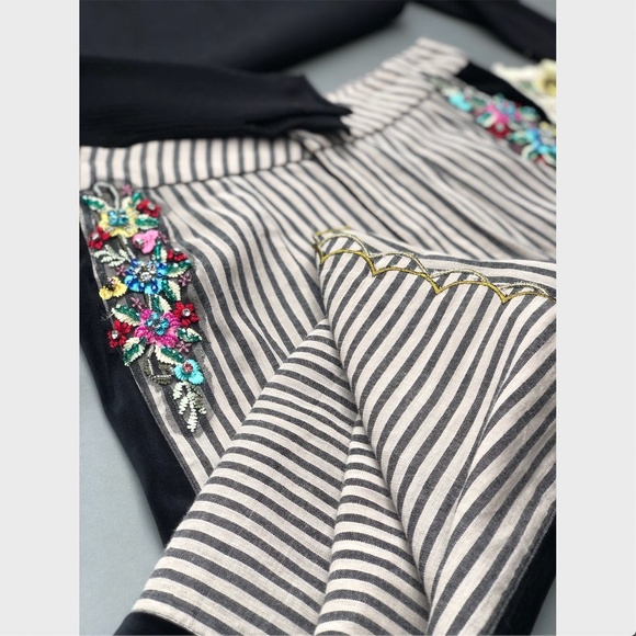 SOLD Aratta Striped Pants - Picture 1 of 4